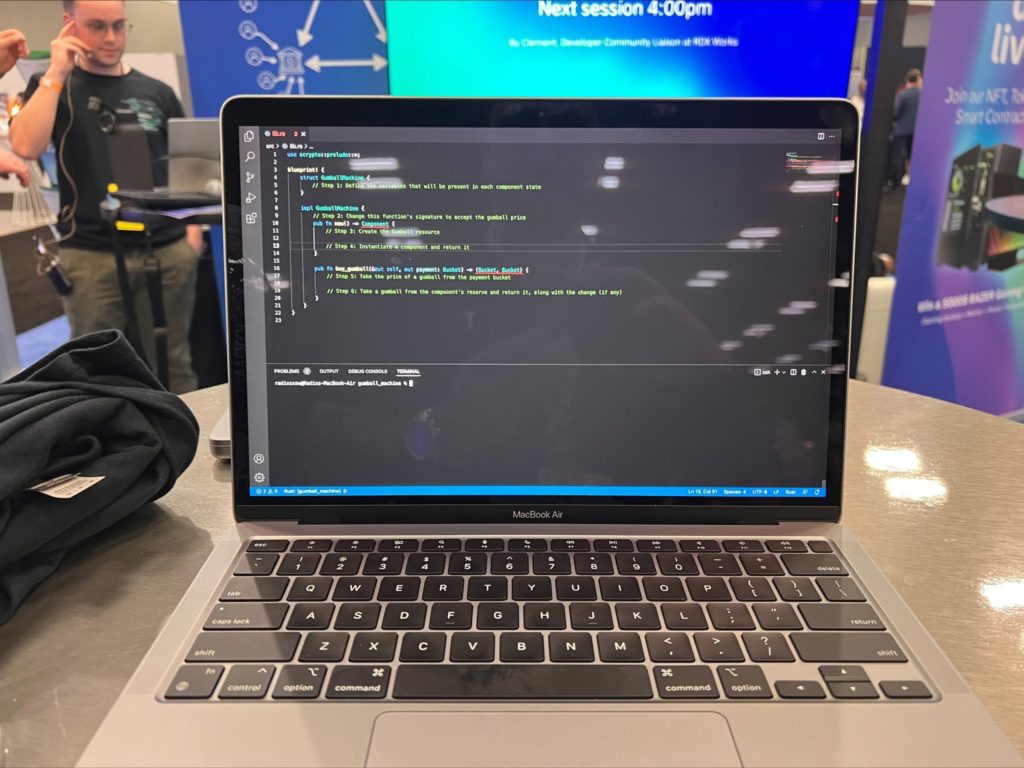SXSW event and minting cryptocurrency with Radix
